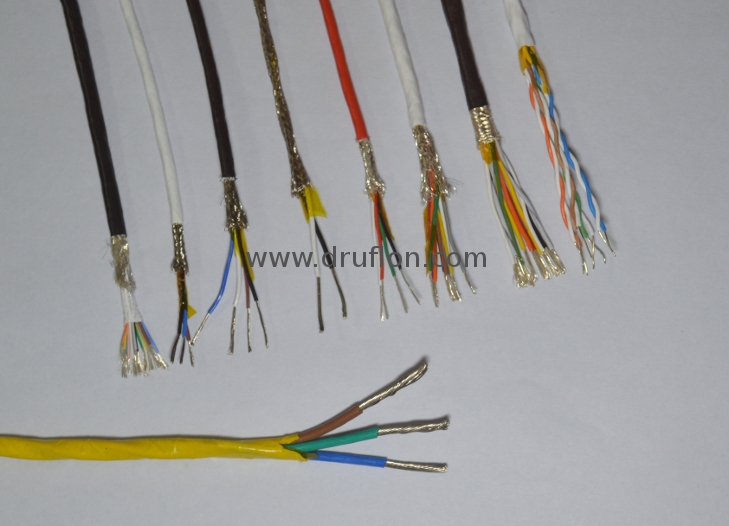 PTFE Insulated Multi-core Cables